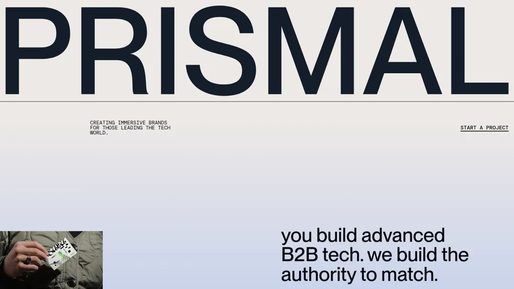 Prismal.io AI tool screenshot