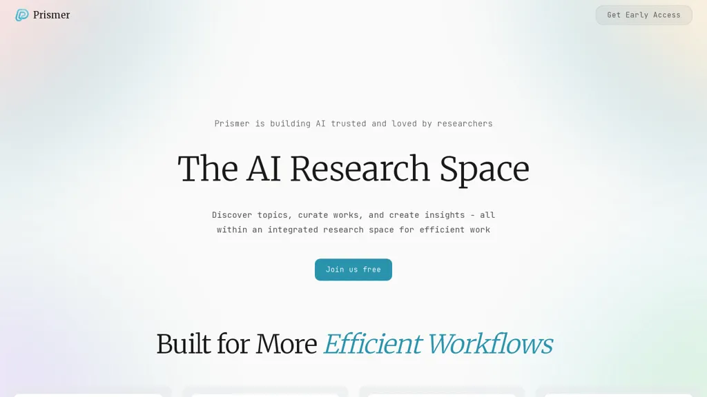Prismer AI alternatives and competitors