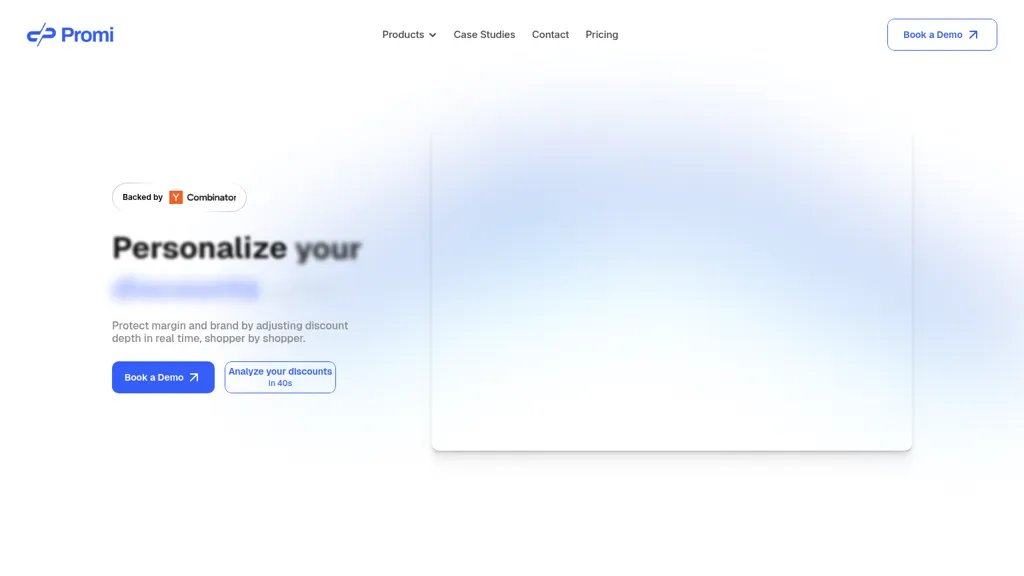 Promi AI tool screenshot