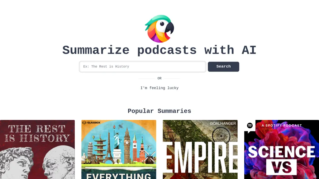 Promptcast website