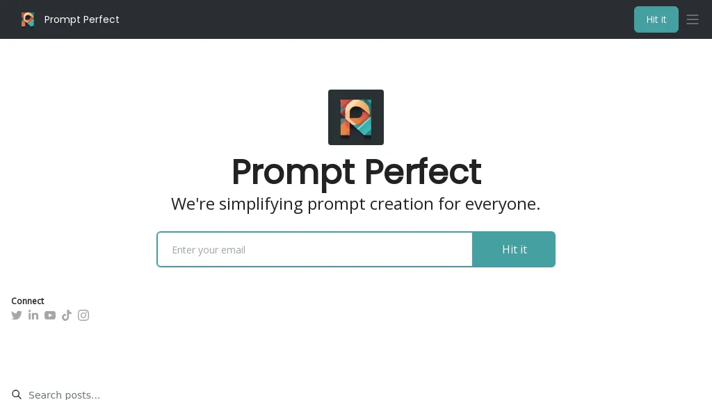 Promptperfect.xyz website