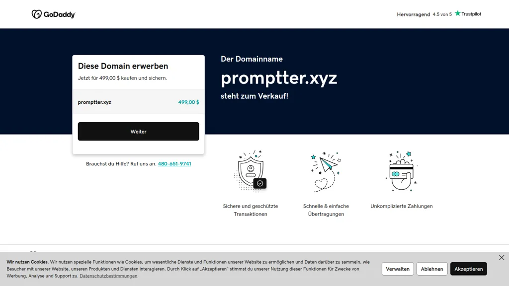Promptter AI tool screenshot