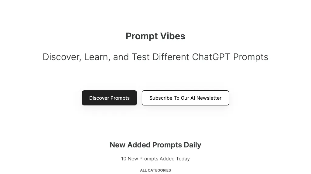 PromptVibes website