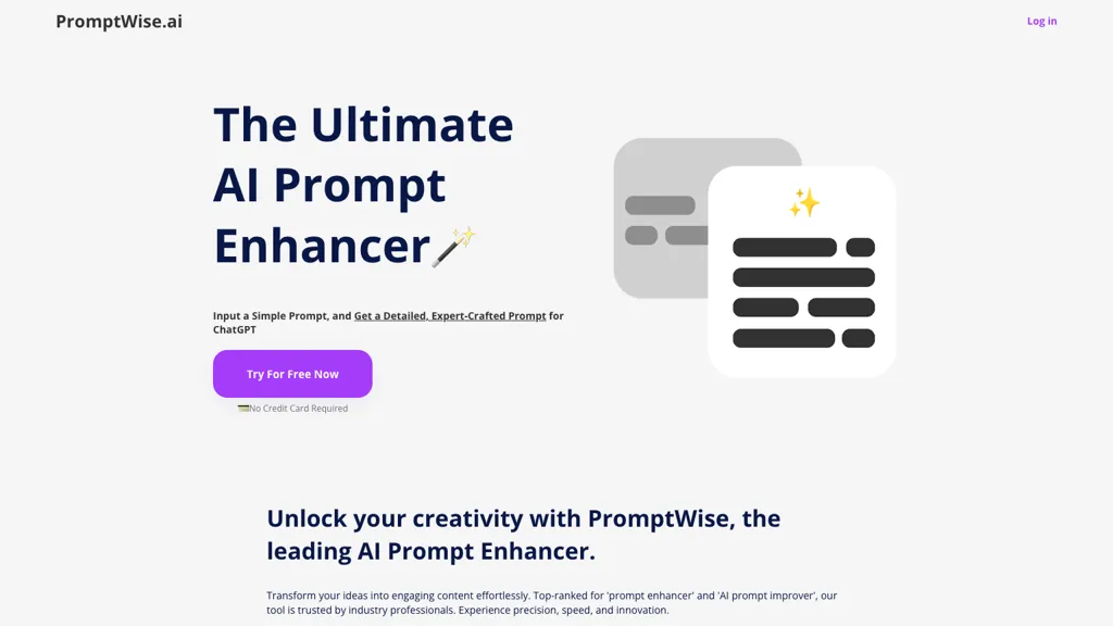 PromptWise.ai website