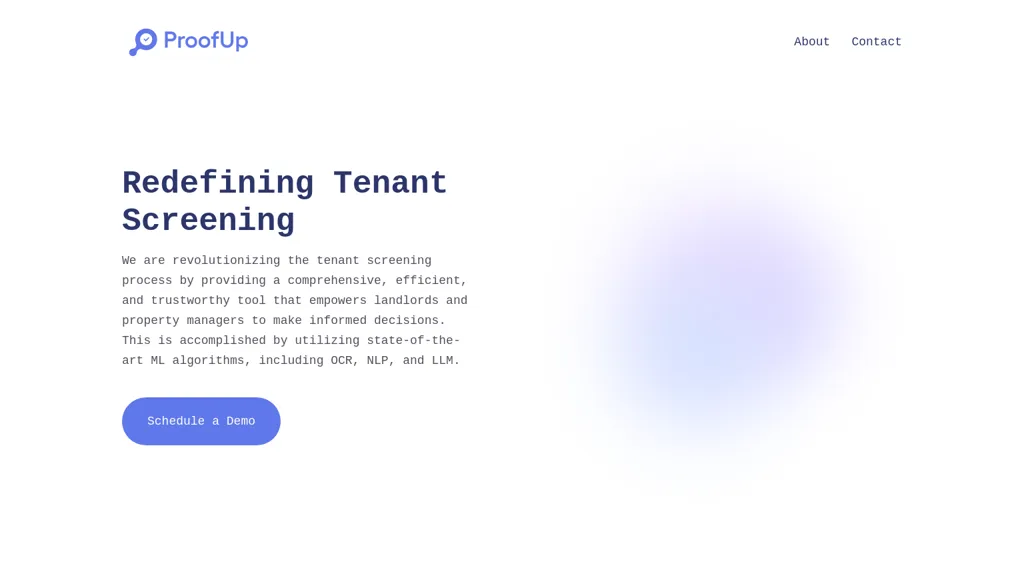 Proofup website