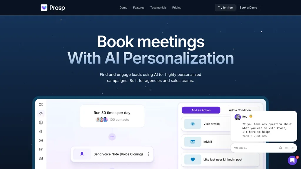 Prosp website