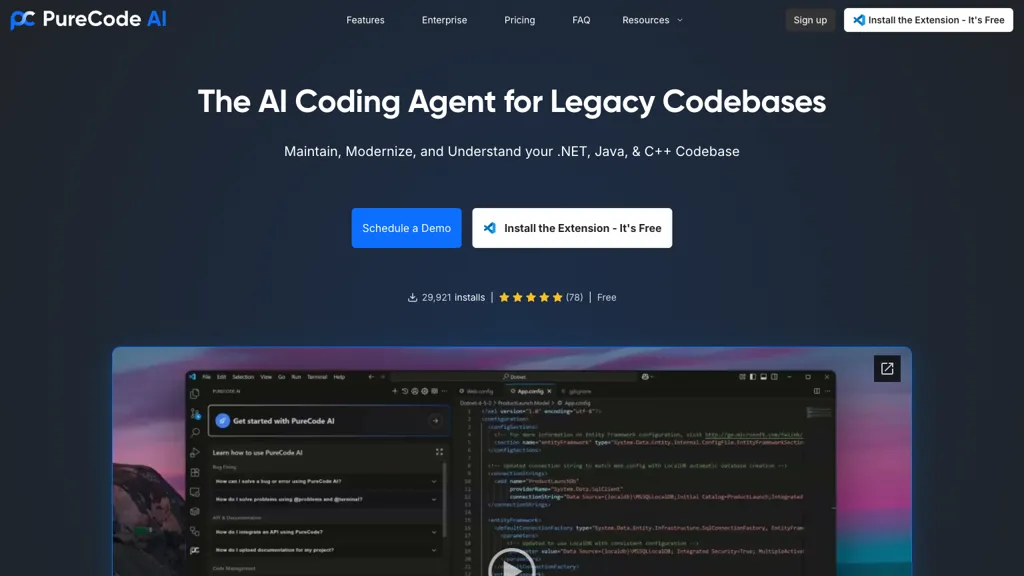 PureCode AI alternatives and competitors