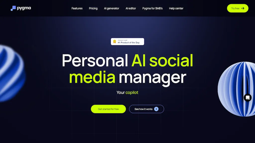 Pygma.me website