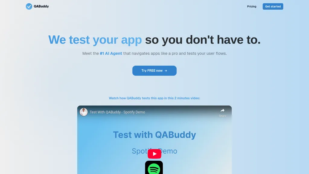 QABuddy website