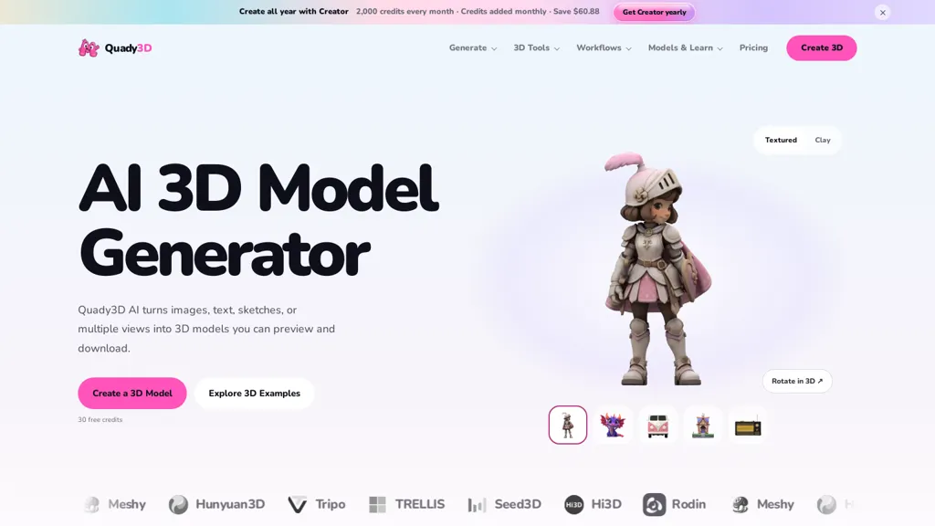 Quady3d screenshot