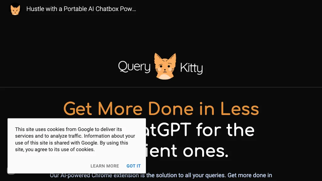 Query Kitty website