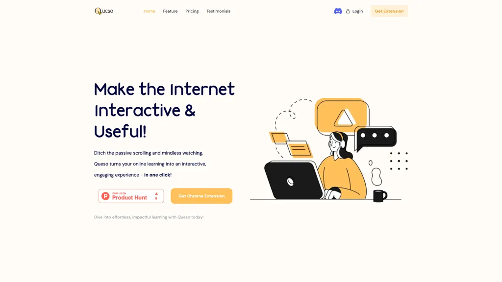 Queso AI tool screenshot