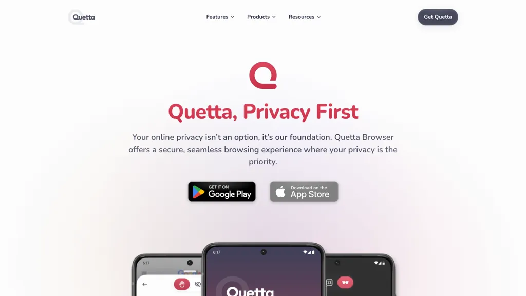 Quetta Browser website