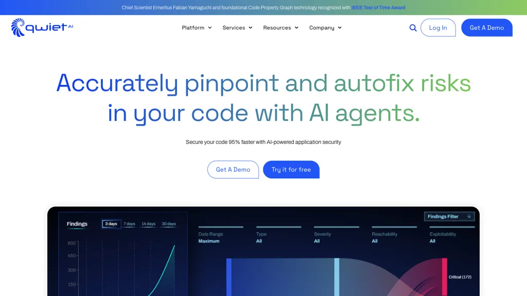 Qwiet.ai website