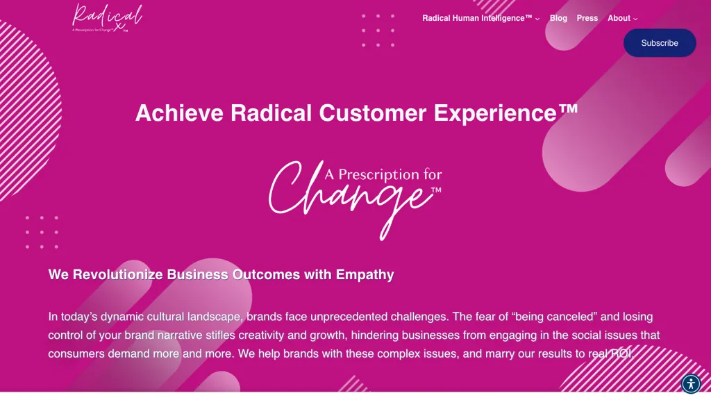 Radical Human Intelligence™ website