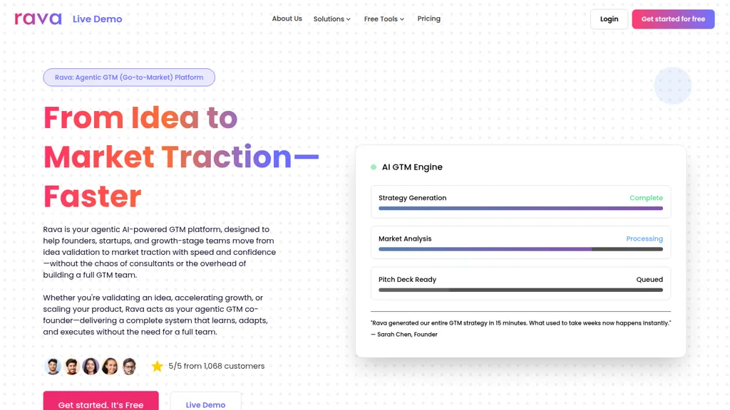 Rava AI AI tool screenshot