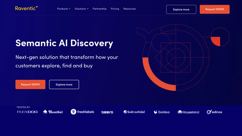 Raventic AI tool screenshot