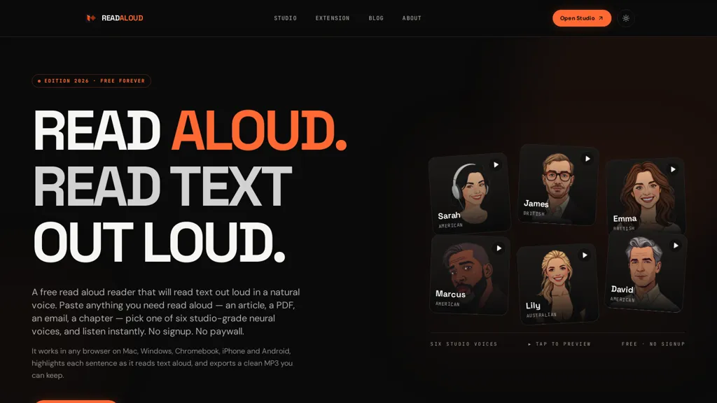 ReadAloud  screenshot
