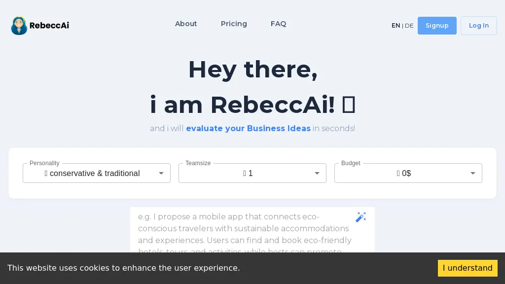 RebeccAi website