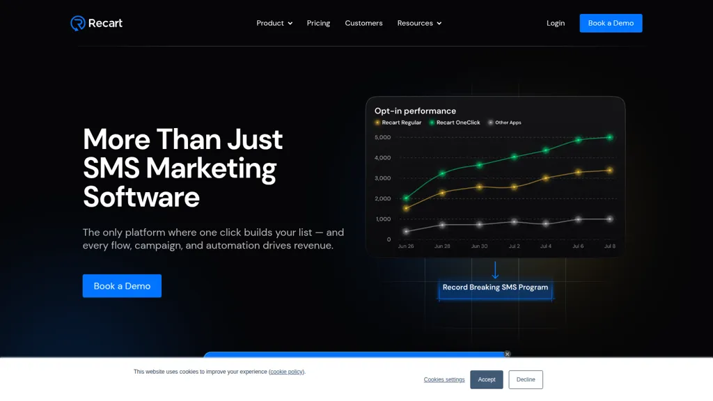 Recart AI tool screenshot