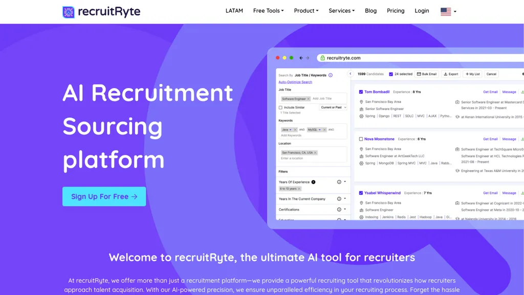 recruitRyte website