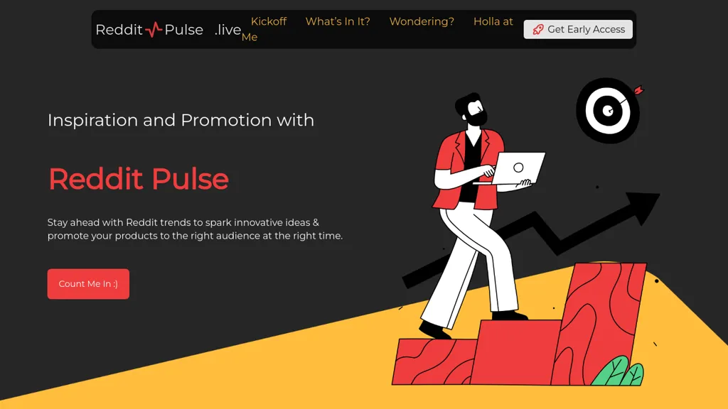 Reddit Pulse AI tool screenshot