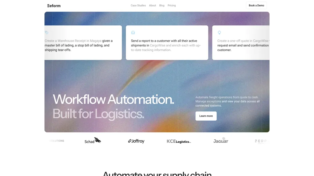 Reform AI tool screenshot