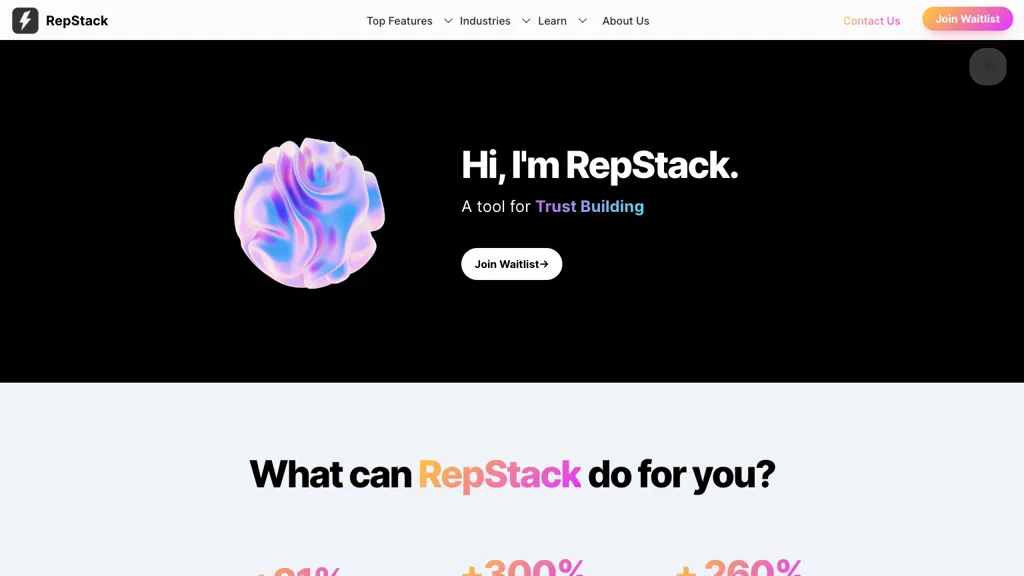 RepStack website