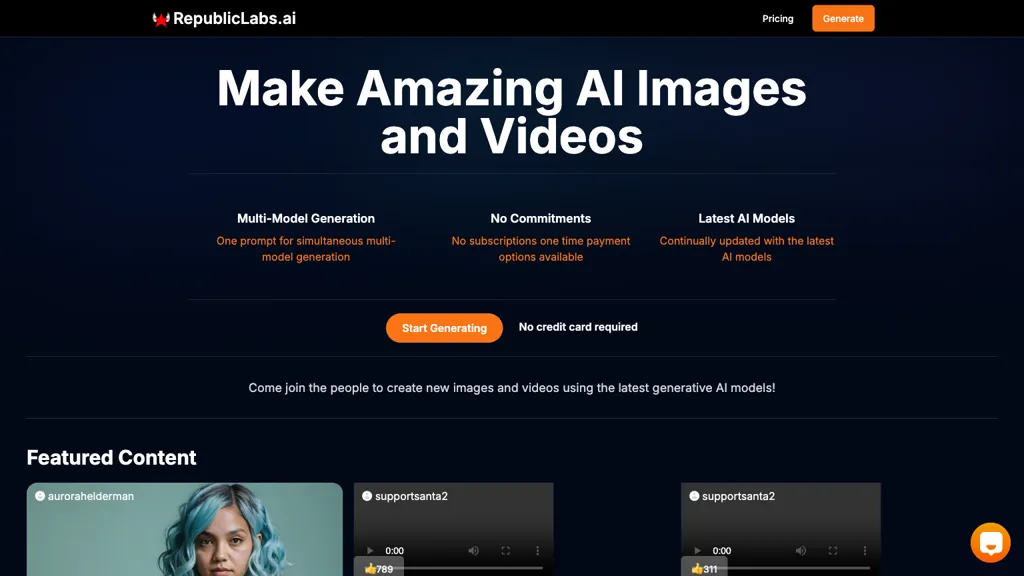 RepublicLabs.ai AI tool screenshot