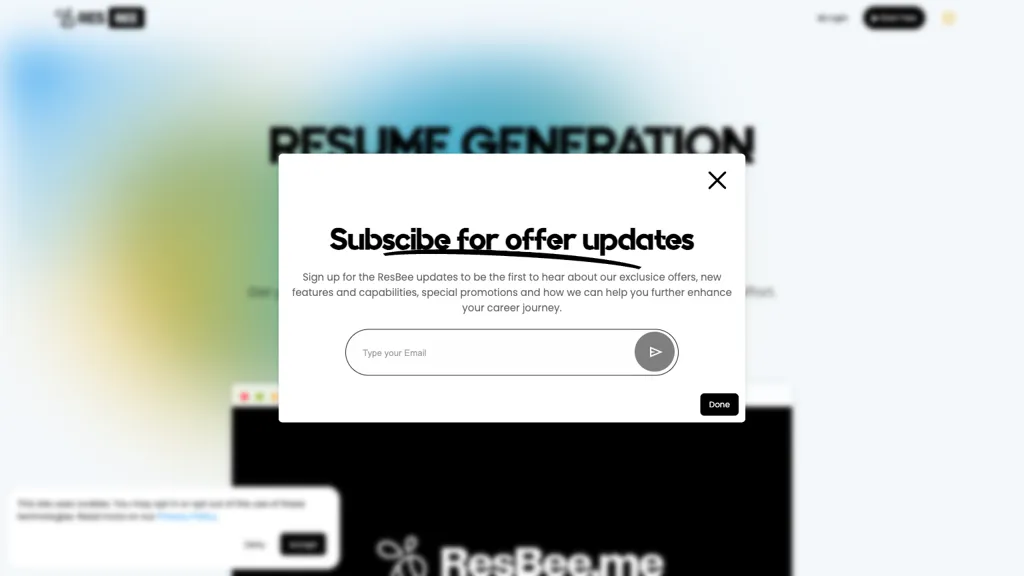 ResBee.me website