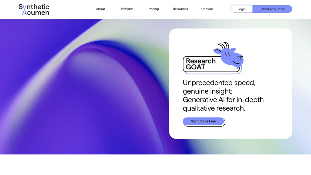 ResearchGOAT website