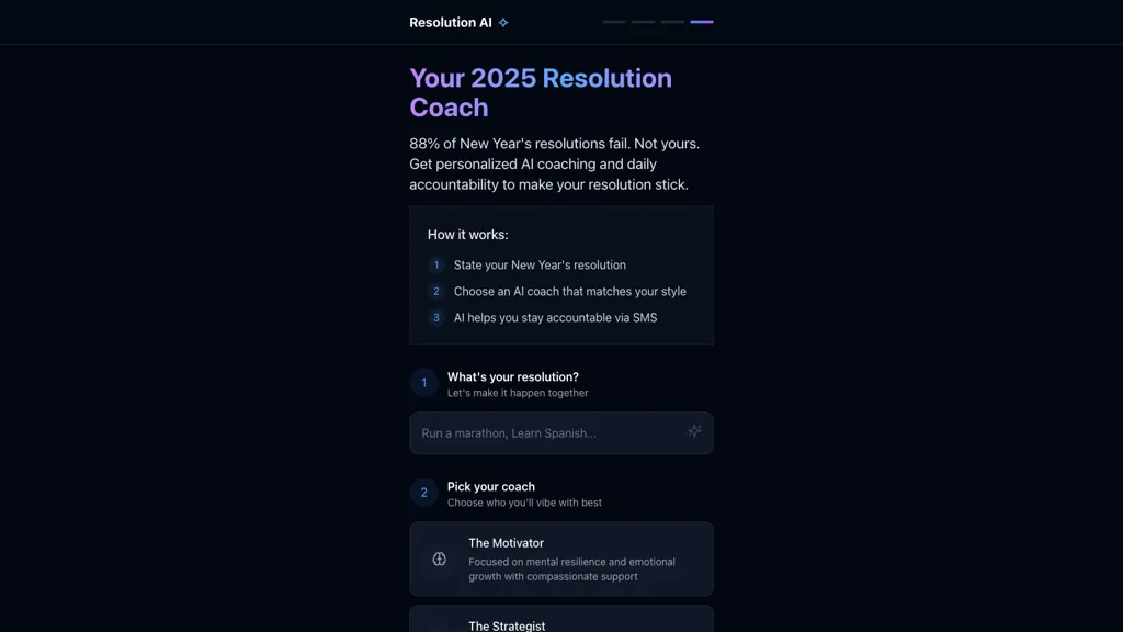 Resolution Coach alternatives and competitors