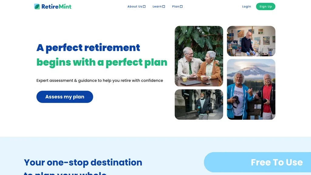 RetireMint website