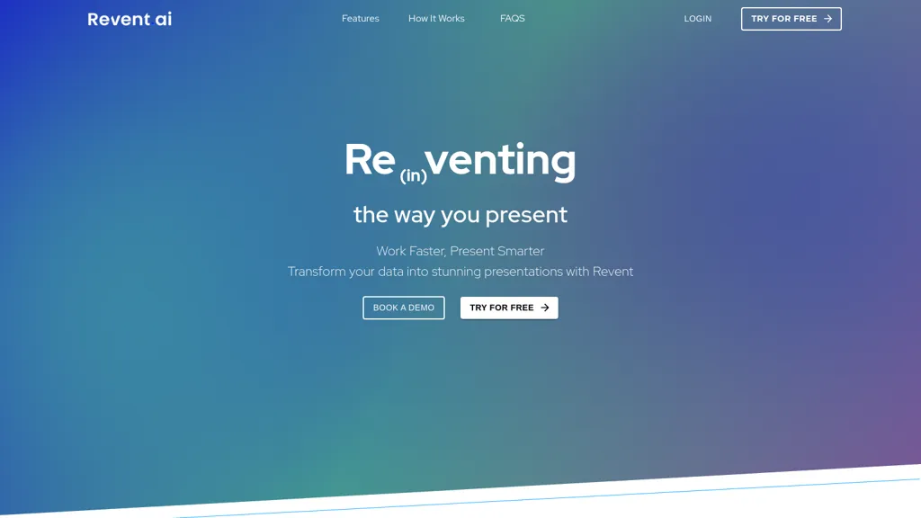 Revent press website