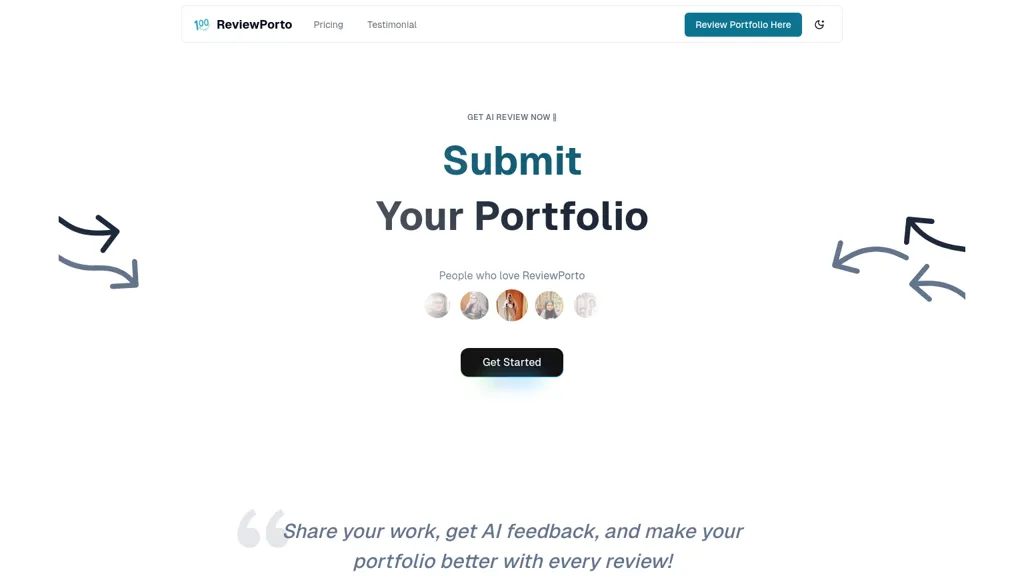 ReviewPorto website