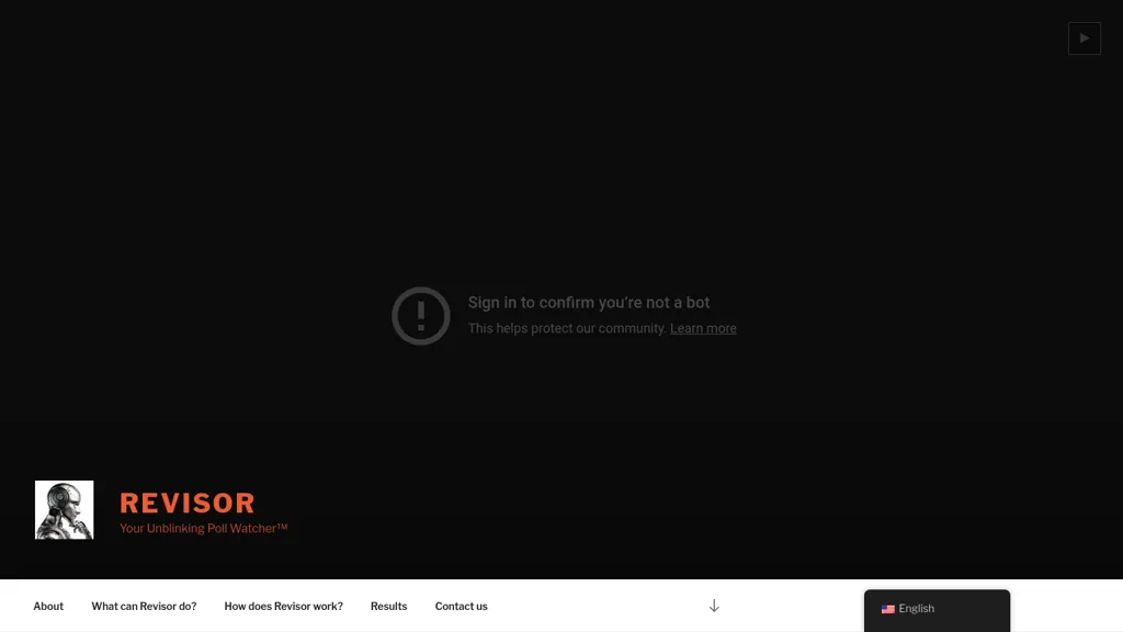 Revisor website