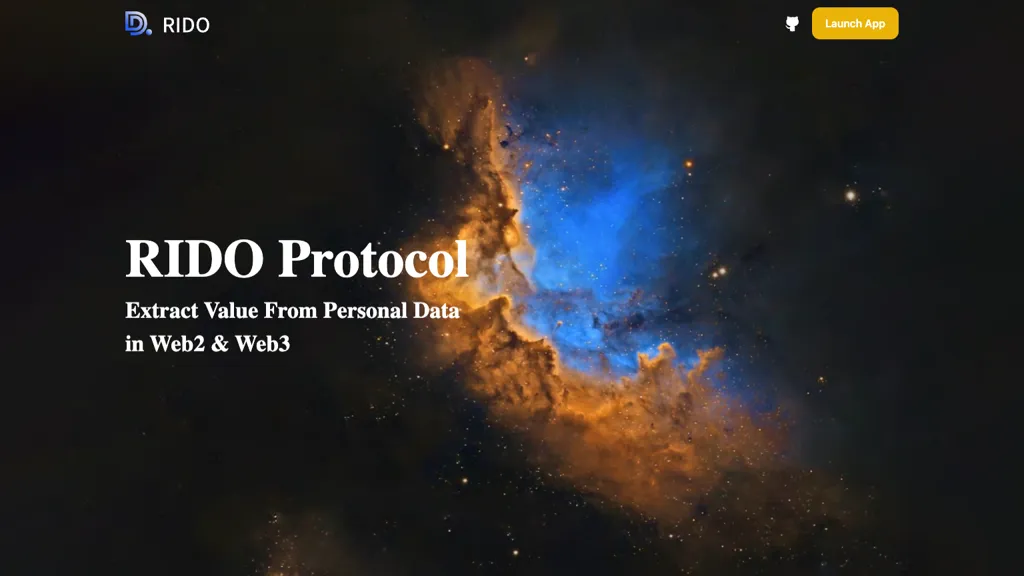 RIDO Protocol website