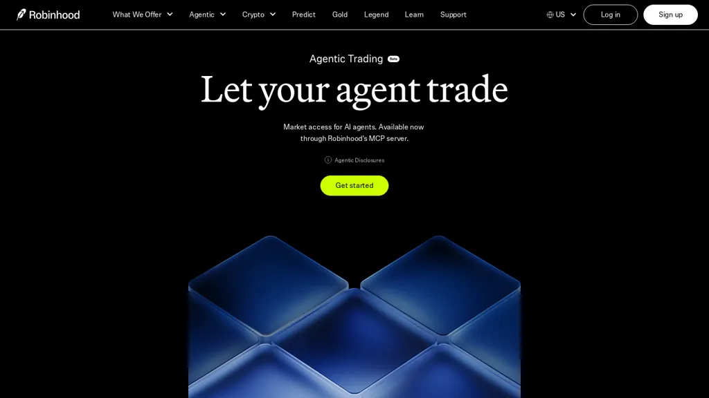 Robinhood Trading Agents AI tool screenshot