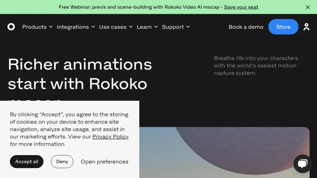 Rokoko website