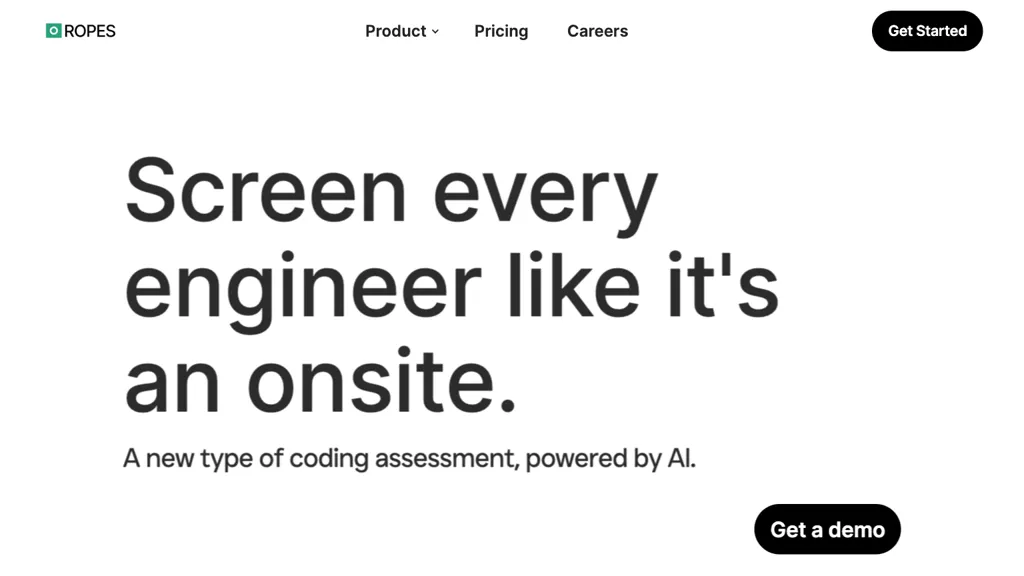 Ropes ai website