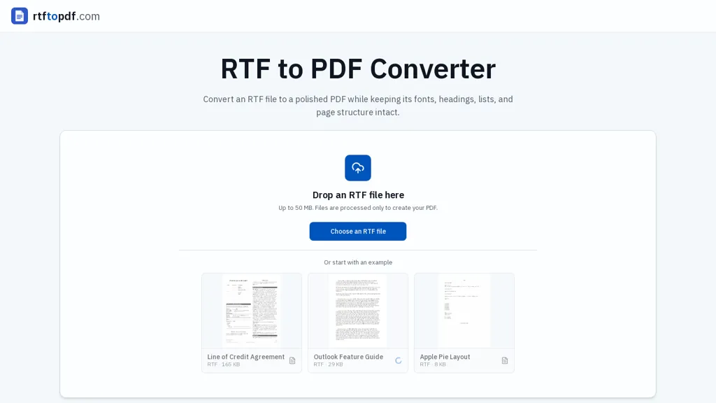 Rtftopdf screenshot