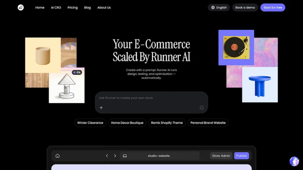 Runner AI AI tool screenshot