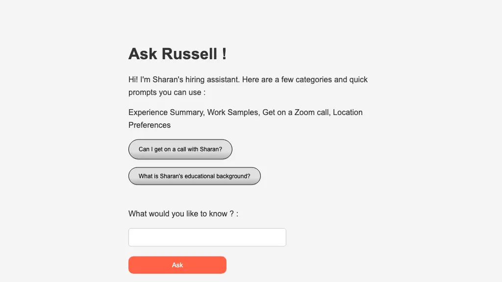 Russell website