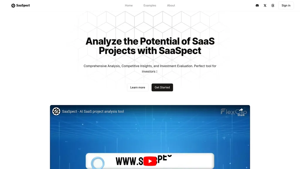 SaaSpect website