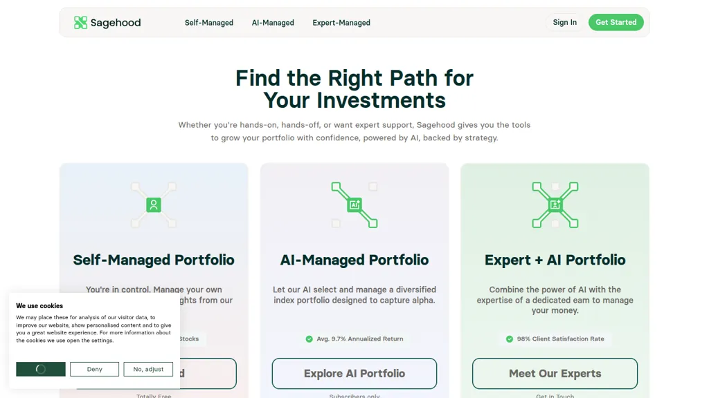 Sagehood AI AI tool screenshot
