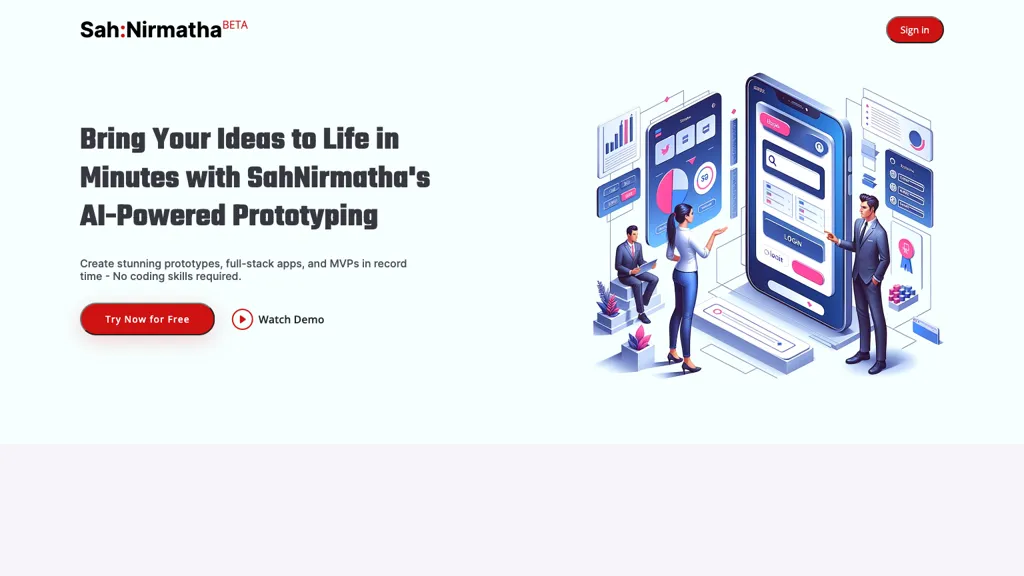 SahNirmatha website