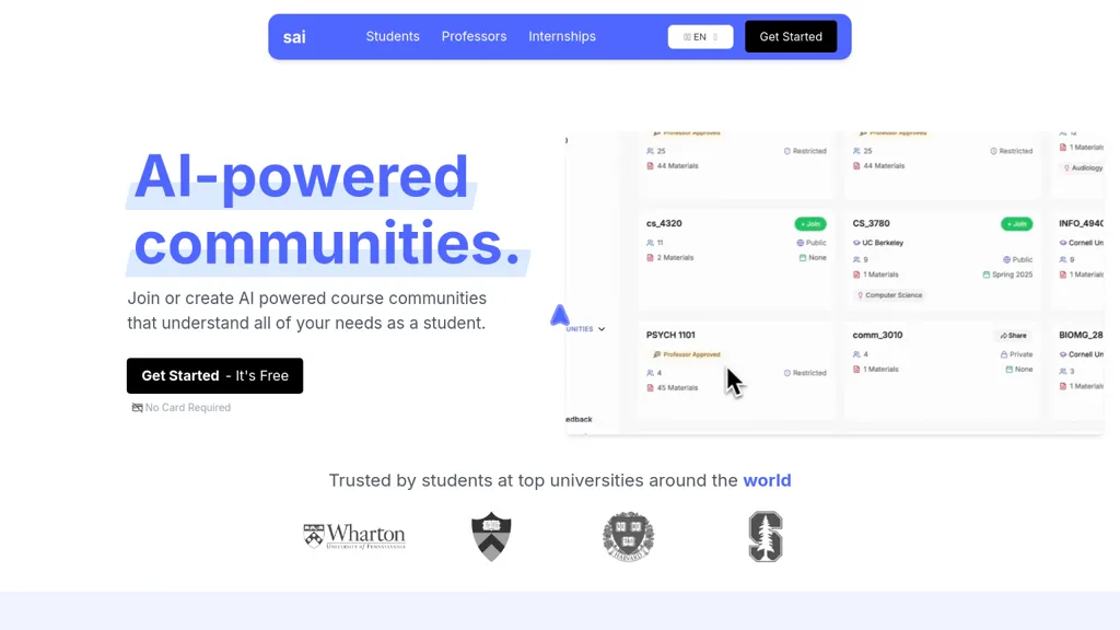 sai website
