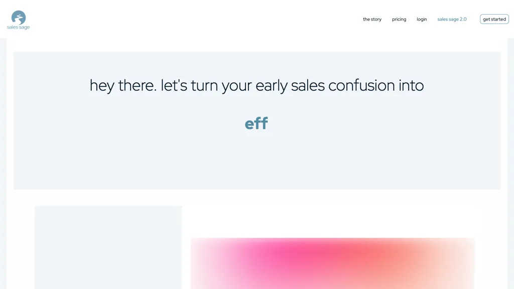 sales sage website