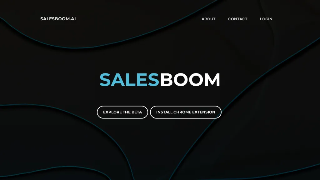SalesBoom website