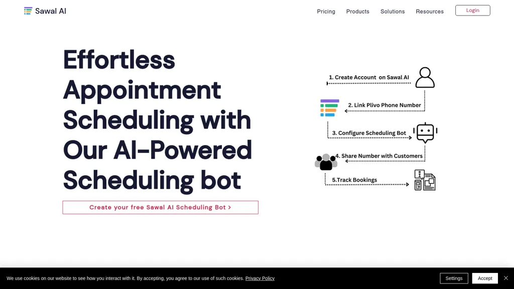 Sawal AI website